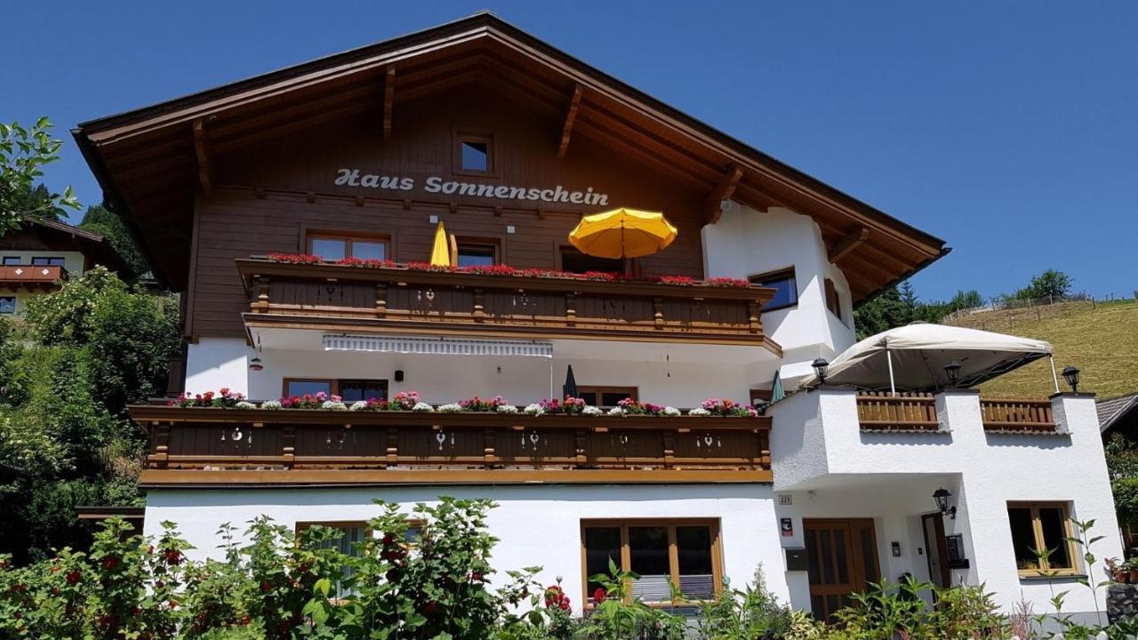 Haus Sonnenschein Apartman Saalbach-Hinterglemm Kültér fotó