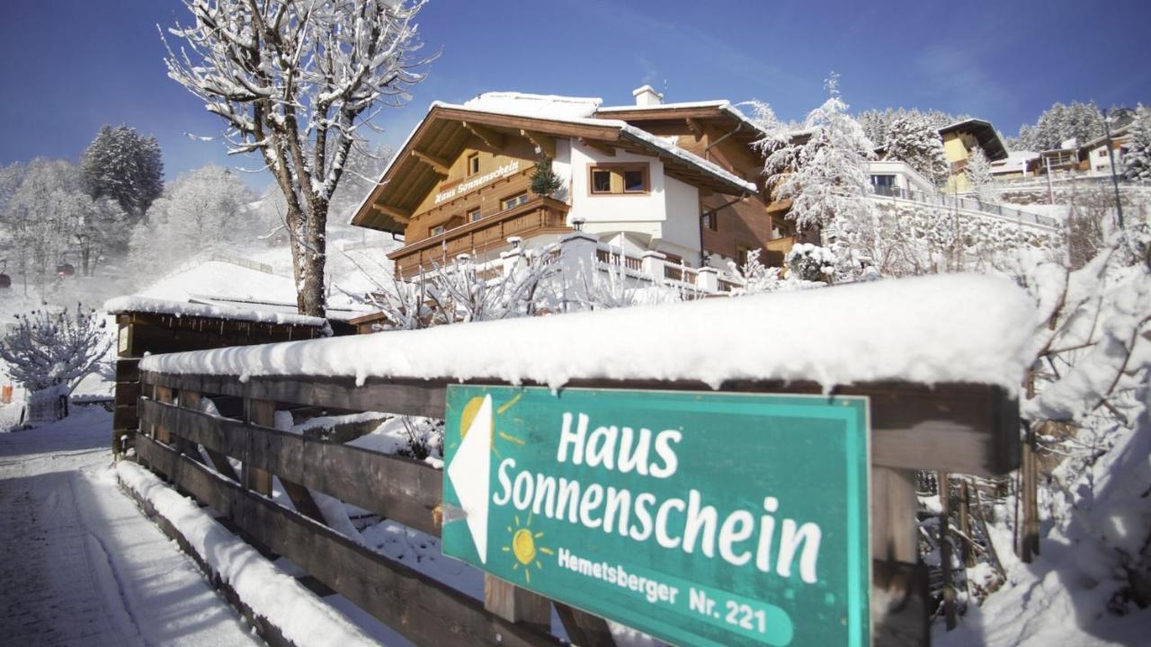 Haus Sonnenschein Apartman Saalbach-Hinterglemm Kültér fotó